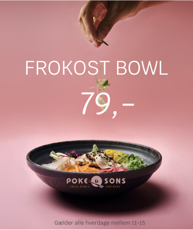 Frokost bowl kun 79 ,-