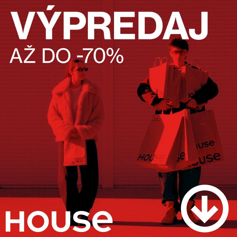 Výpredaj až do -70%