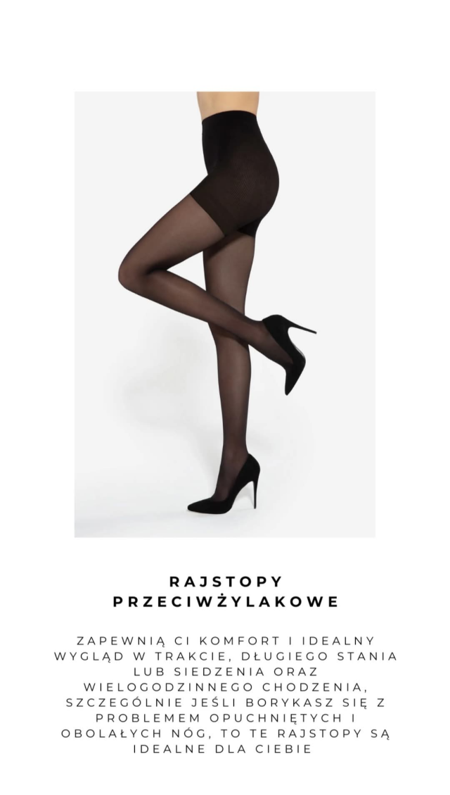 RAJSTOPY PRZECIWŻYLAKOWE