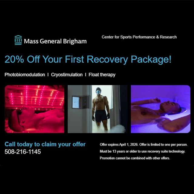 20% Off First Recovery Package