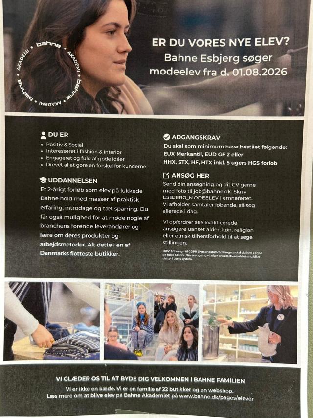 Er du vores nye elev? 😍