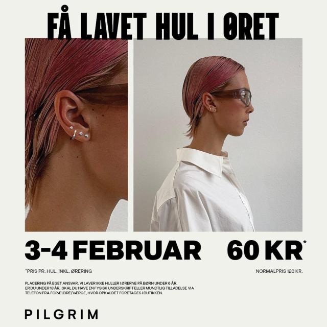 HUL I ØRET TIL 60 KR. 👂🏼