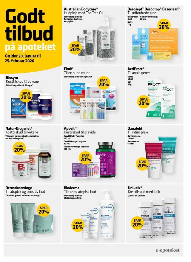 Friske tilbud - lige til at plukke af