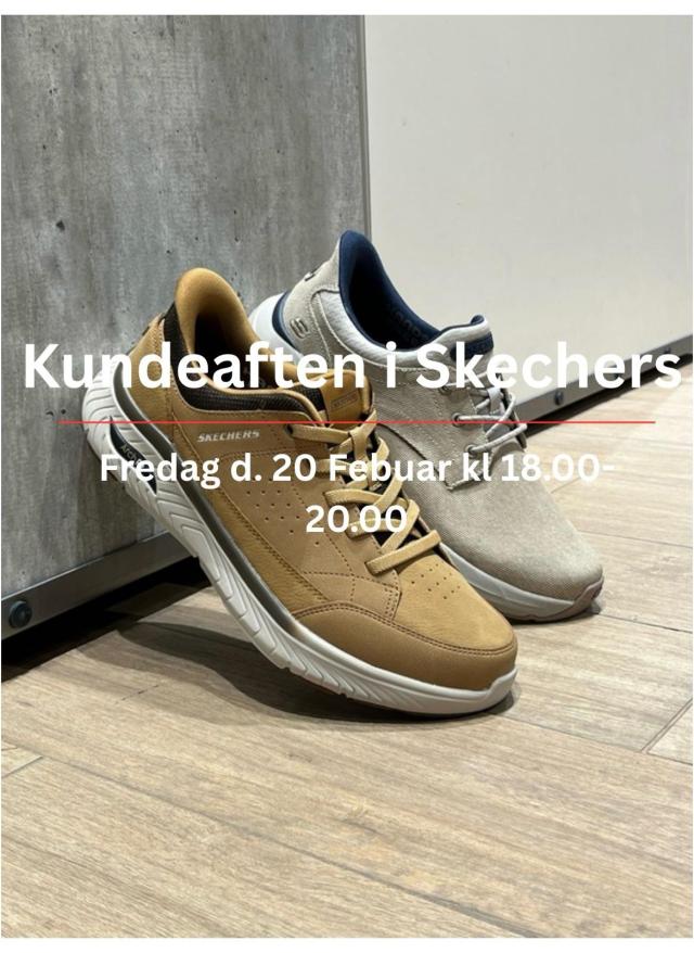 Kundeaften i Skechers 