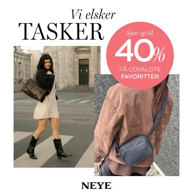 Vi elsker tasker ❤️