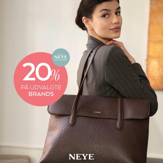 20% på populære brands ❤️