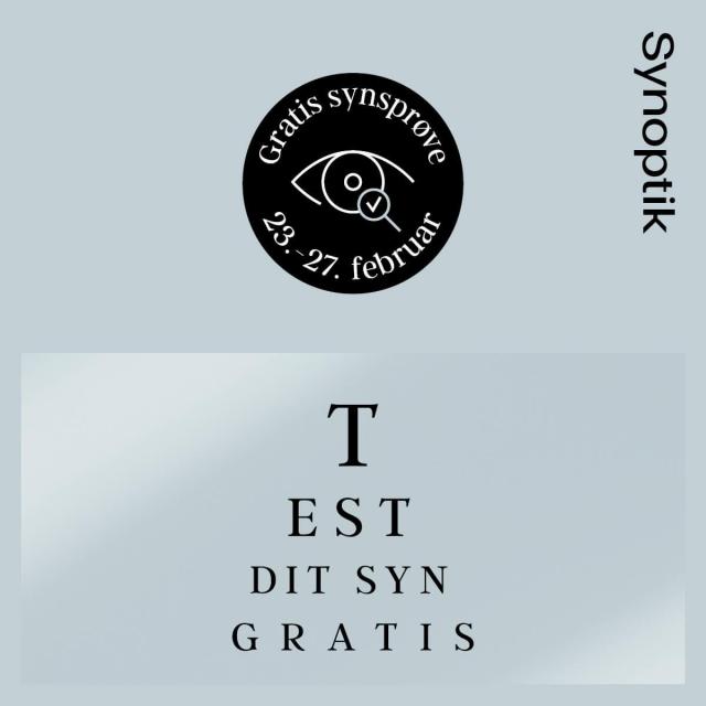 Gratis synsprøve