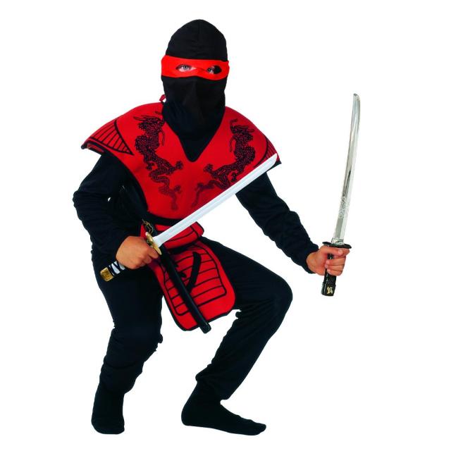 RIO RED NINJA FIGHTER kostume