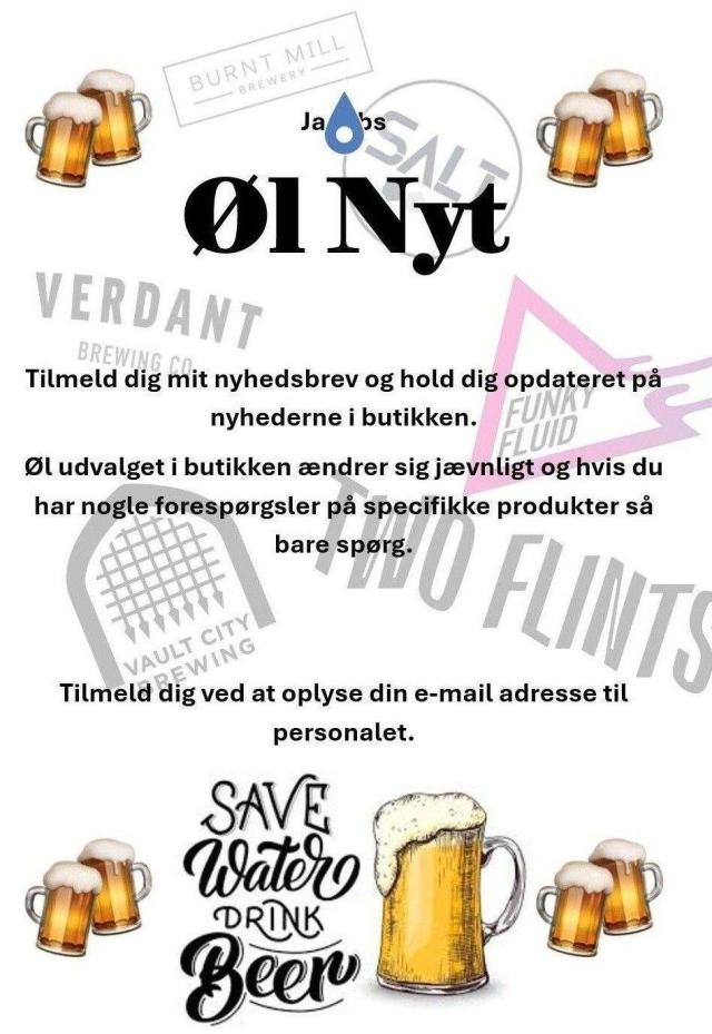 Tilmeld dig Øl Nyt🍺