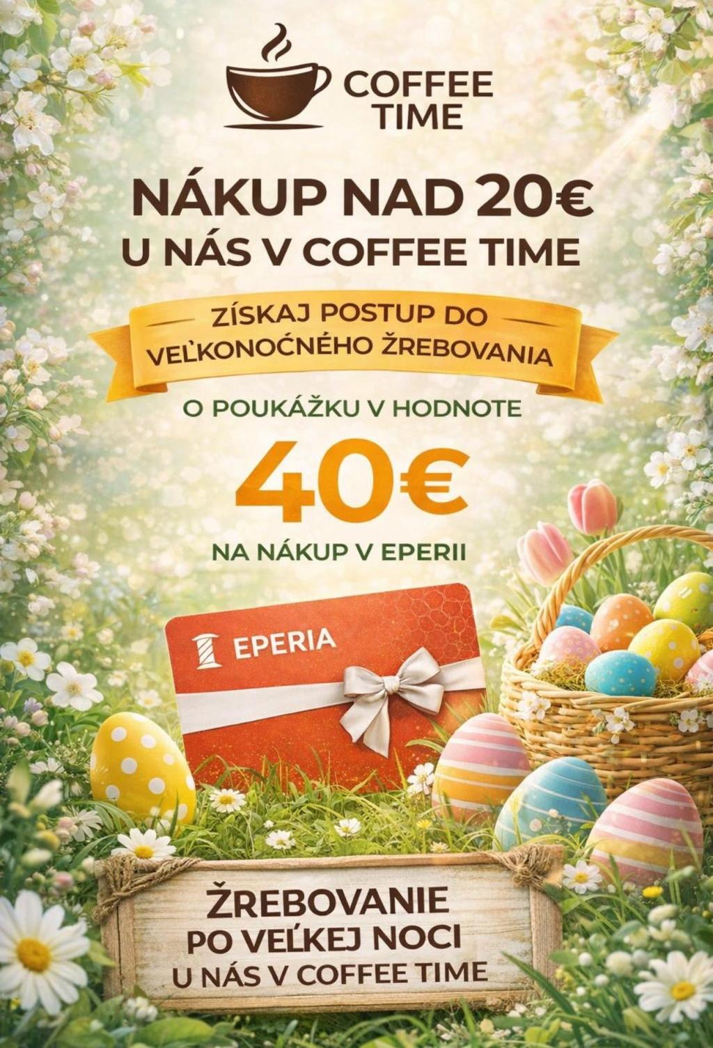 Veľkonočná súťaž v Coffee Time