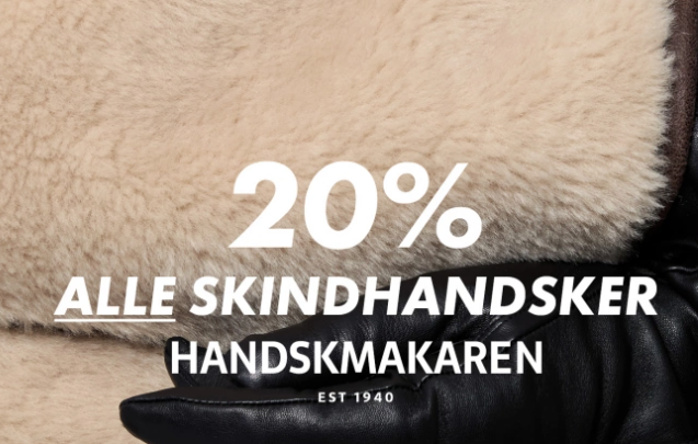 20% på HANDSKMAKAREN