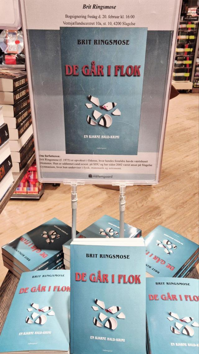 Bogsignering - Brit Ringsmose: De går i flok