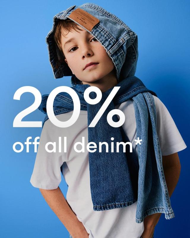 Spar 20% på ALT*  denim 👖