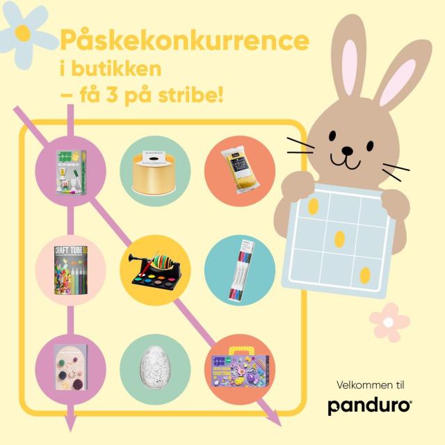 Påskekonkurrence – få 3 på stribe! 🐣