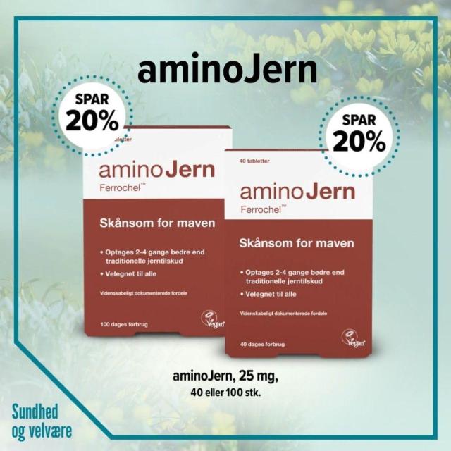 20% på Aminojern 