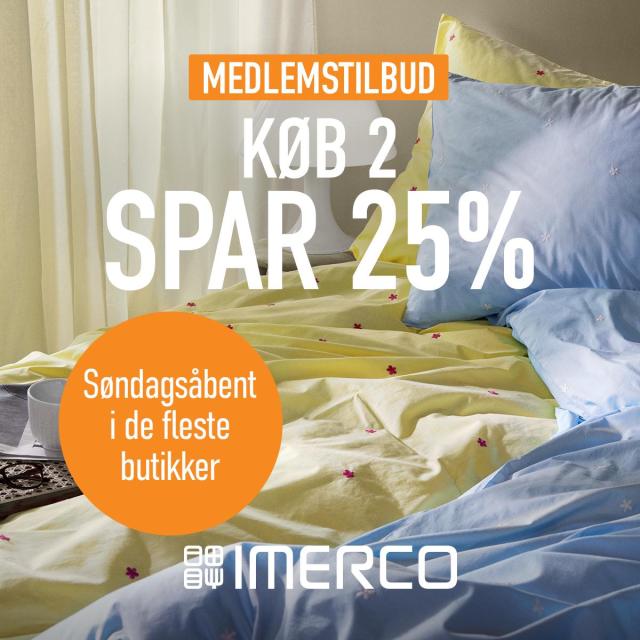 Køb 2 - Spar 25%* 