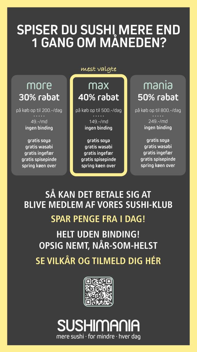 Spar op til 50% - hver dag!