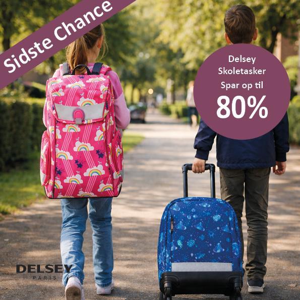 Delsey skoletasker 