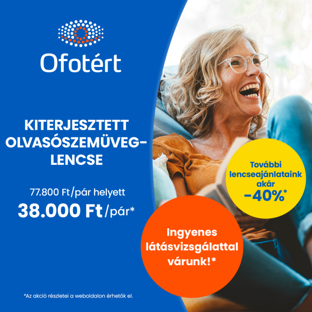 Ingyenes látásvizsgálat és lencseakciók