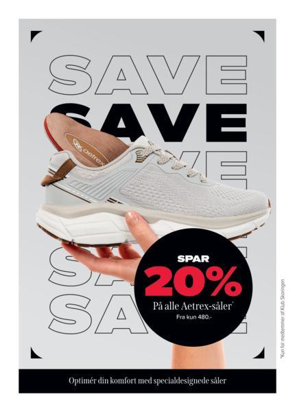 20% rabat på Aetrex indlægssåler