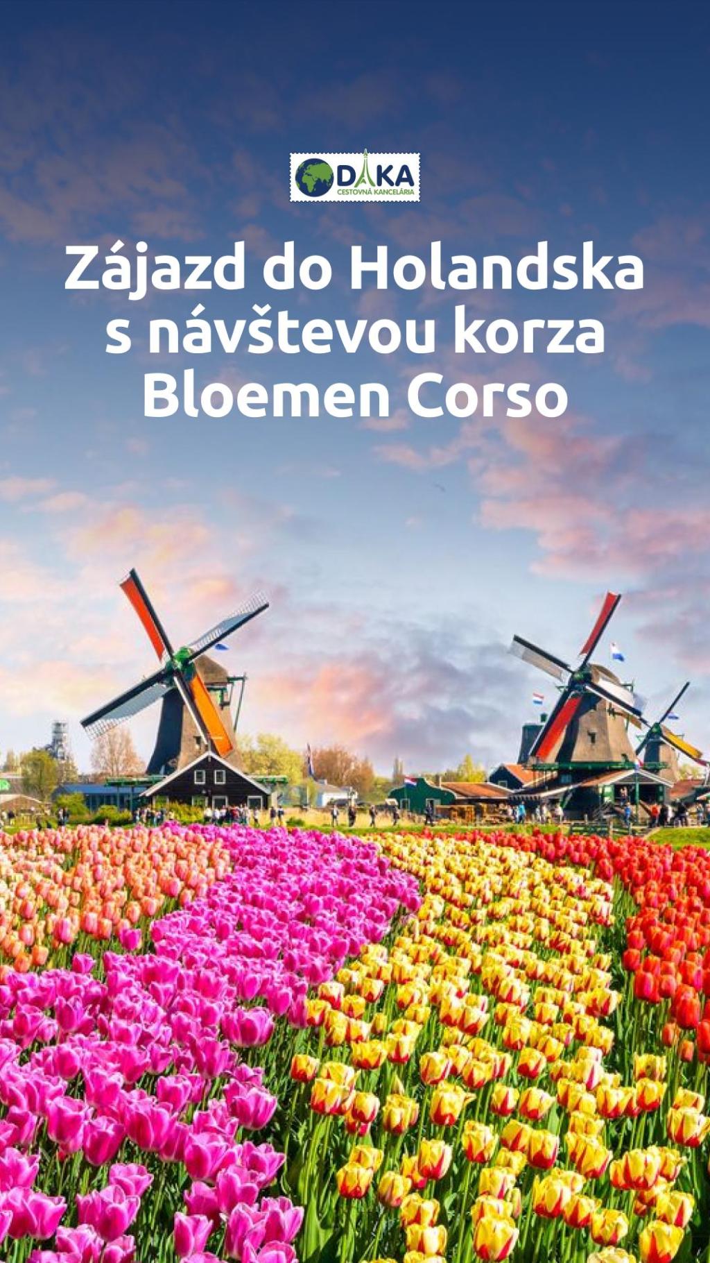 🌷 Zažite jar v Holandsku! 🌷