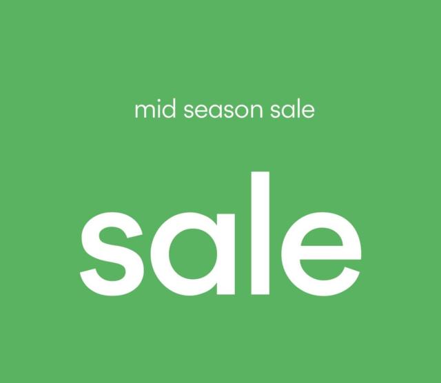 MID SEASON SALE d.12/3 til d.29/3 