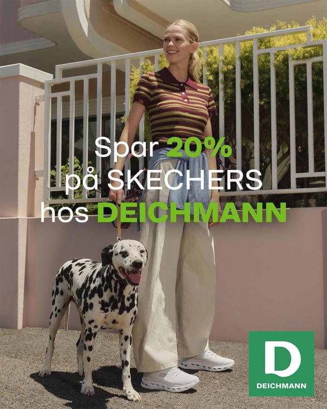 20% på ALT fra SKECHERS👟