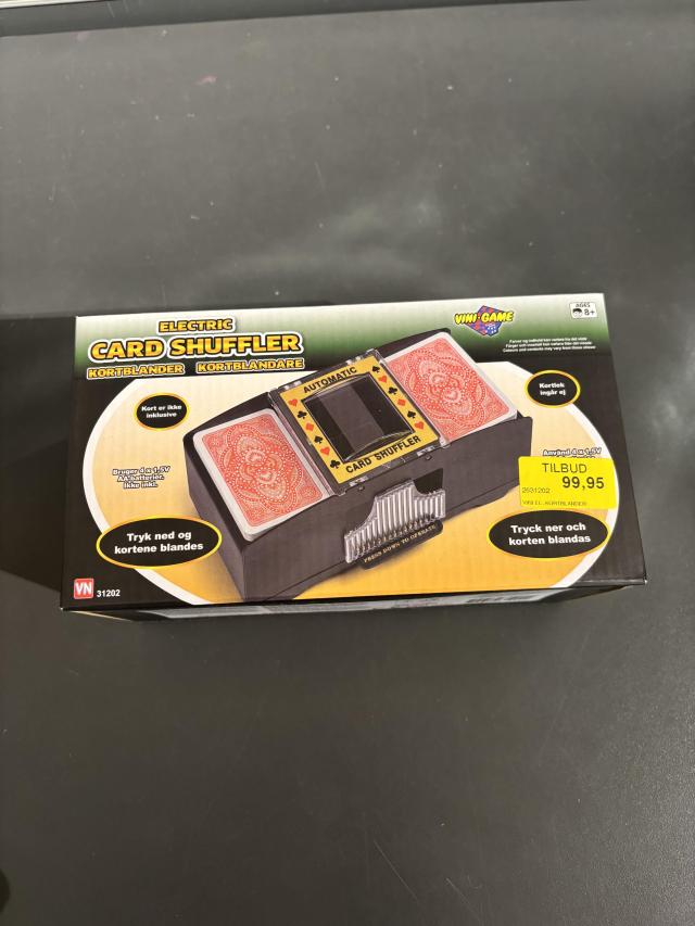 ELECTRIC CARD SHUFFLER