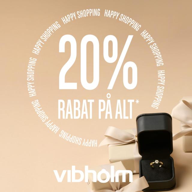 ✨HAPPY SHOPPING - SPAR 20% PÅ ALT*✨