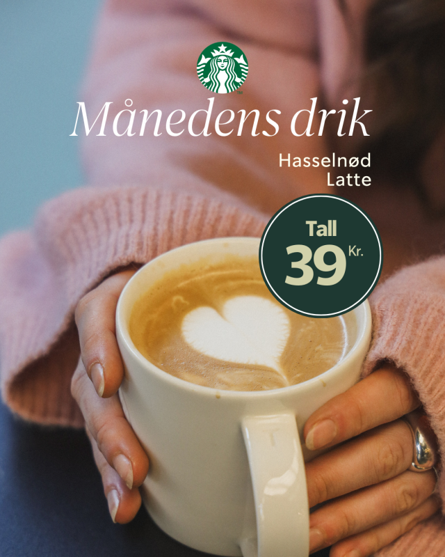 Hasselnød Latte