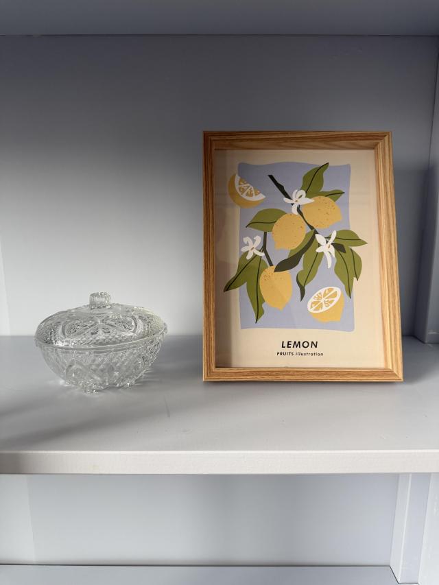 Fotoramme med citron motiv🍋