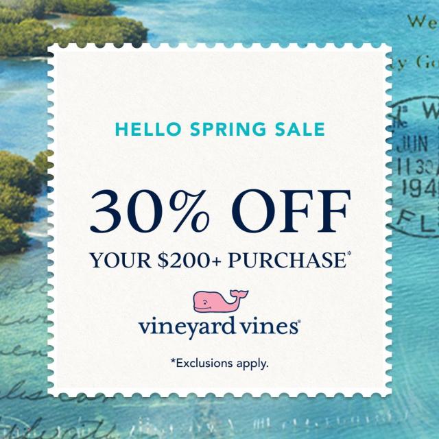 Hello Spring Sale