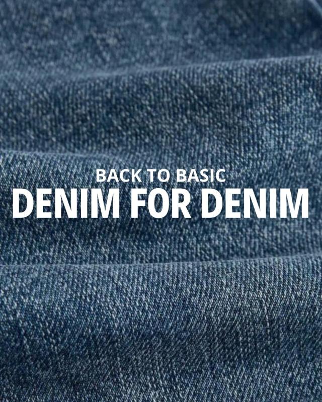 DENIM FOR DENIM - BYT TIL NYT 💙