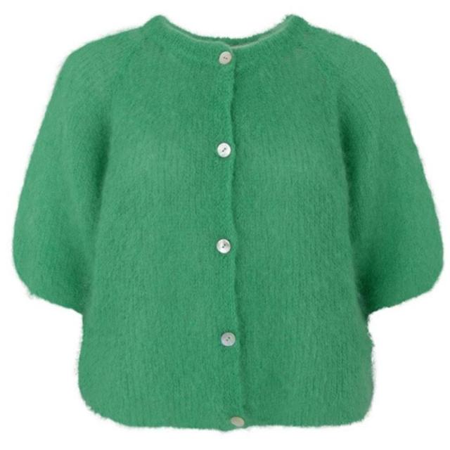 Kort ærmet cardigan