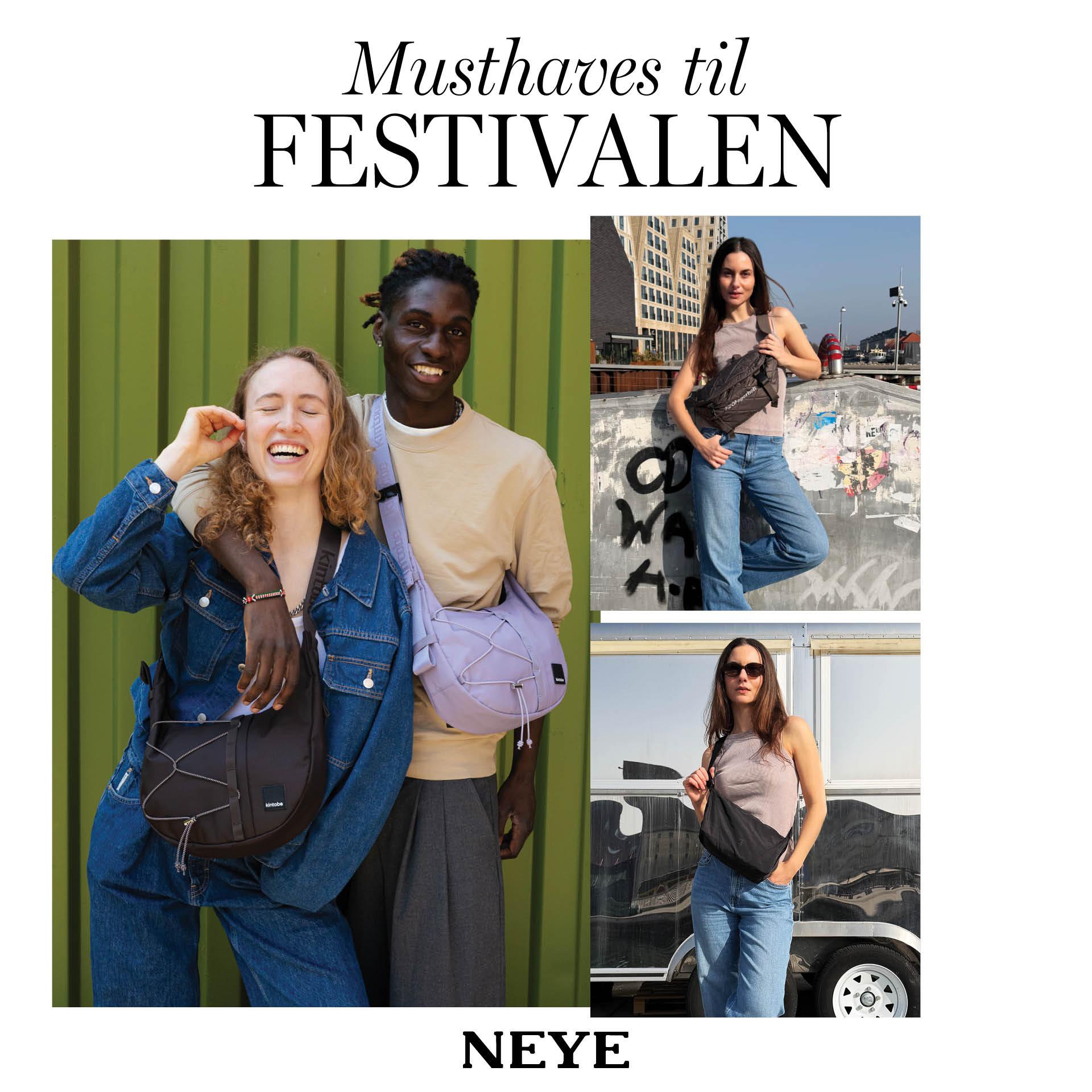 Taskerne&comma; du kommer til at se p&aring; alle festivaler &NoBreak;