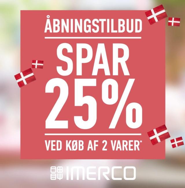 Åbningsfest fredag kl. 8  