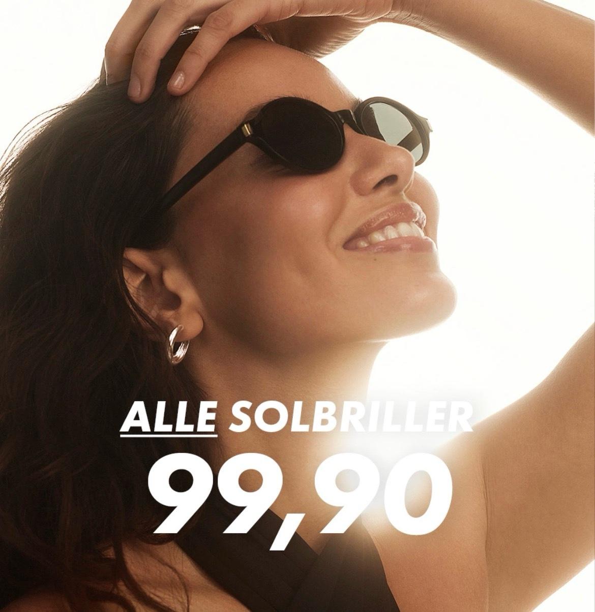 Alle solbriller 99&period;90kr