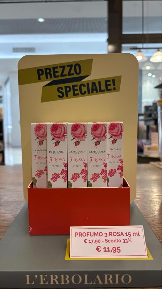 Profumo 3 Rosa in offerta a un prezzo speciale!