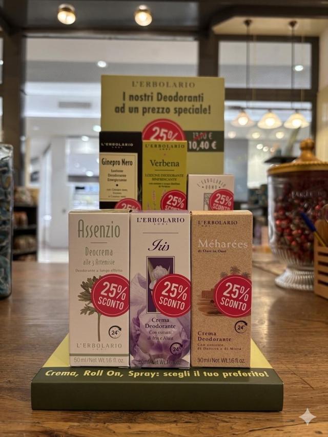 Tanti deodoranti in offerta! 