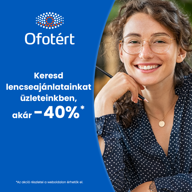 Kiterjesztett olvasószemüveg-lencse