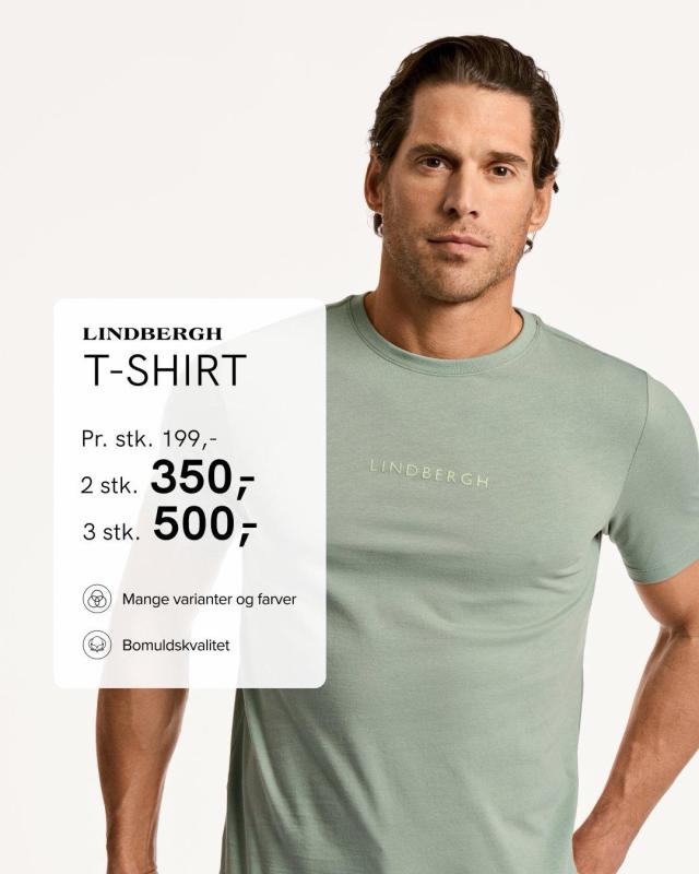 ☀️ T-shirt fra Lindbergh ☀️