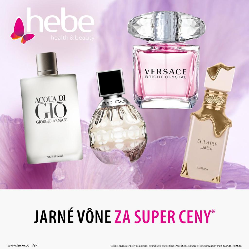 JARNÉ VÔNE ZA SUPER CENY