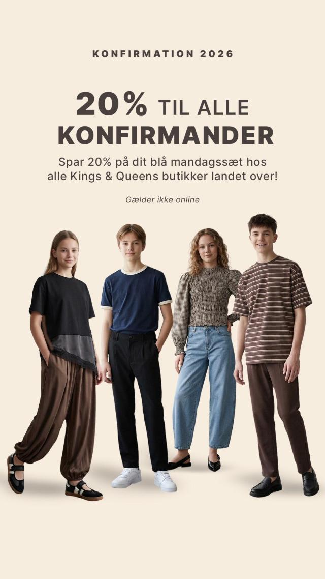 SPAR 20% - på dit blå mandagstøj