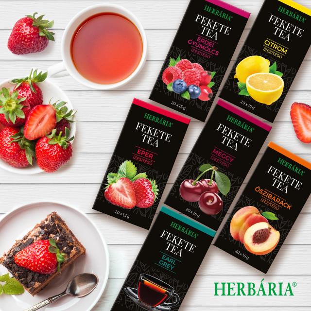 Fedezd fel a Herbária fekete teák világát!