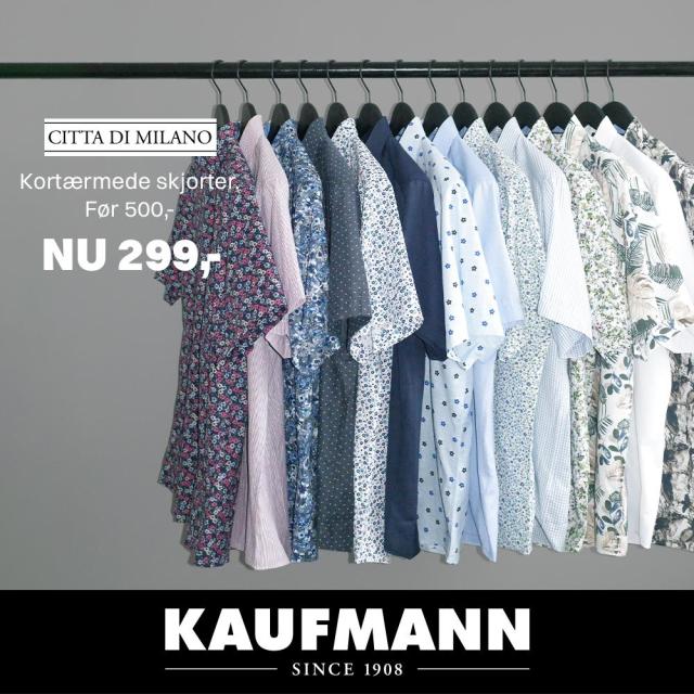 Citta di Milano skjorter - kun 299,-