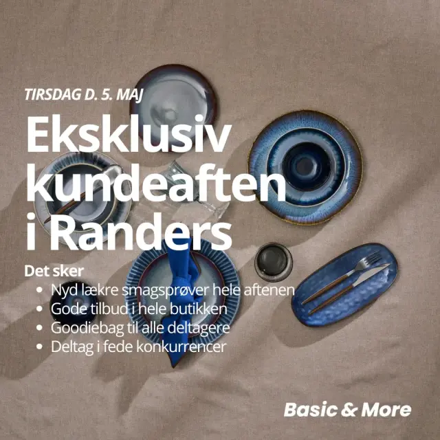 Billet til Kundeaften i Randers