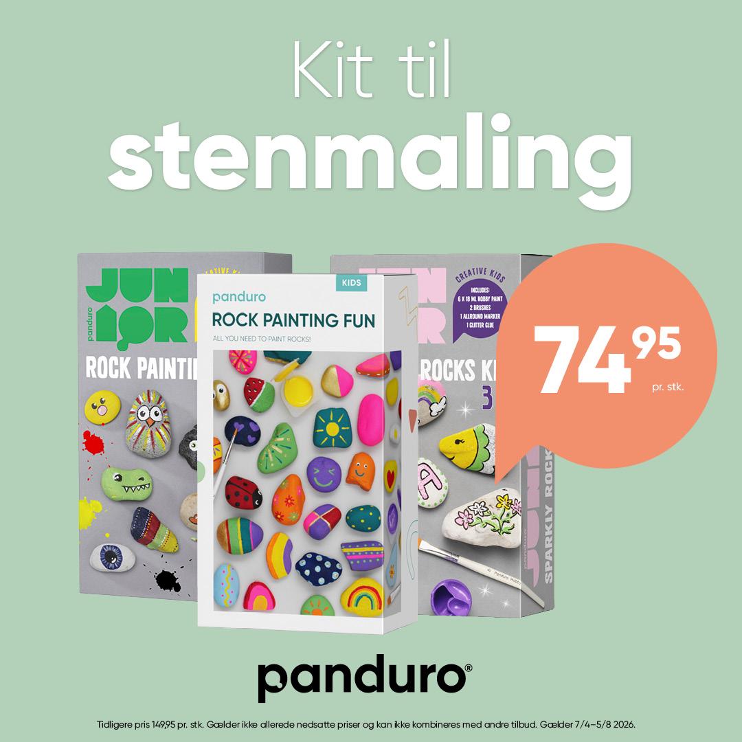 Mal p&aring; sten &ndash; et sjovt projekt for alle aldre og &aring;rstider&excl;
