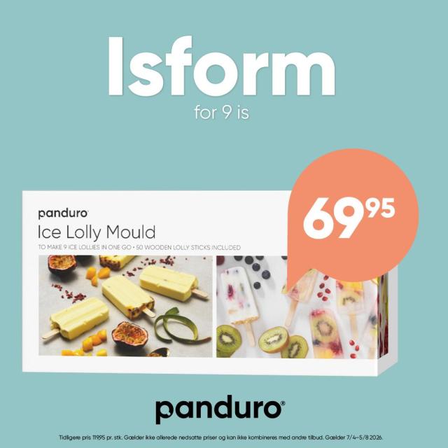 Isform for 9 is – sjovt, lækkert og meget flot! 🍦