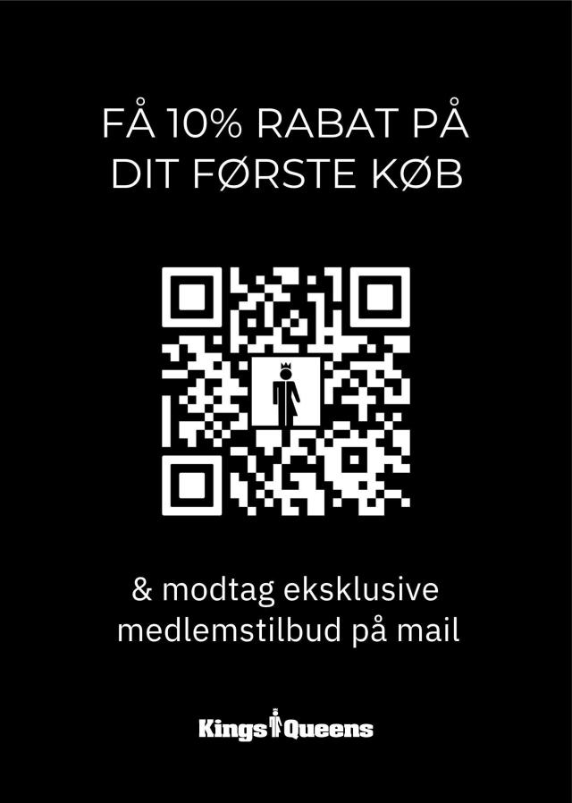 Få 10% på dit første køb ⭐
