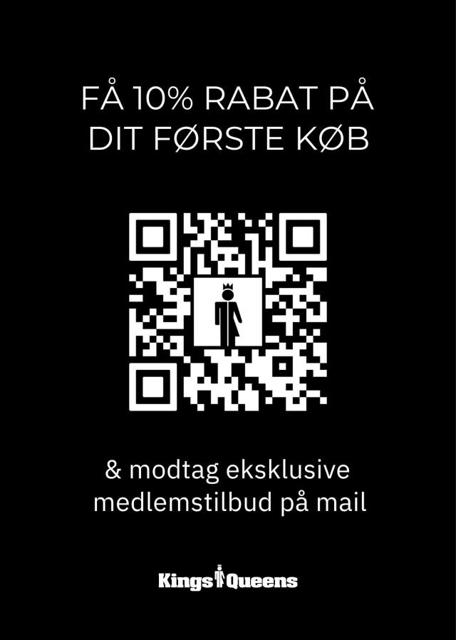 Få 10% på dit første køb ⭐